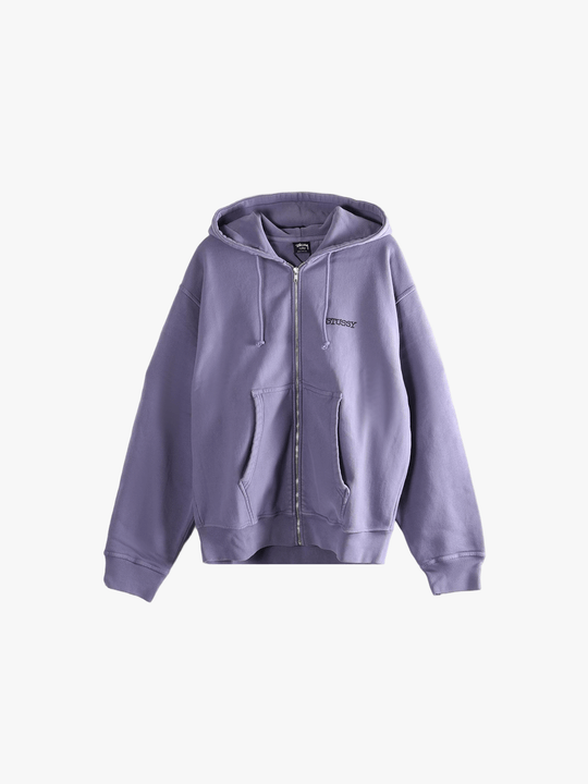 Purple hoodie,front view