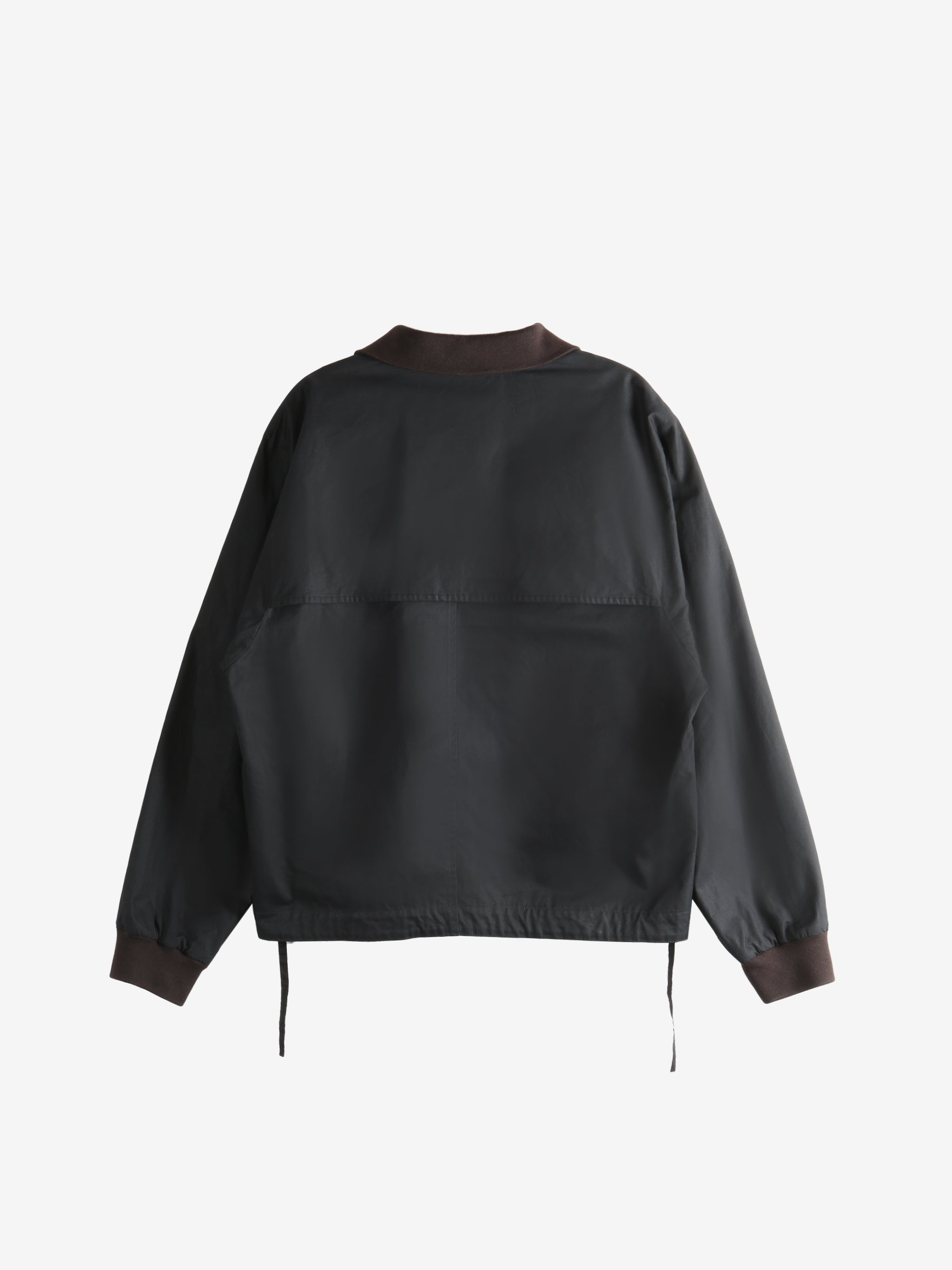 Black jackets, back view