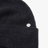 Close up of Black hat, showing detail