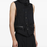 Black jacket, front view