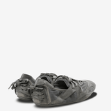 Grey sneaker, back view