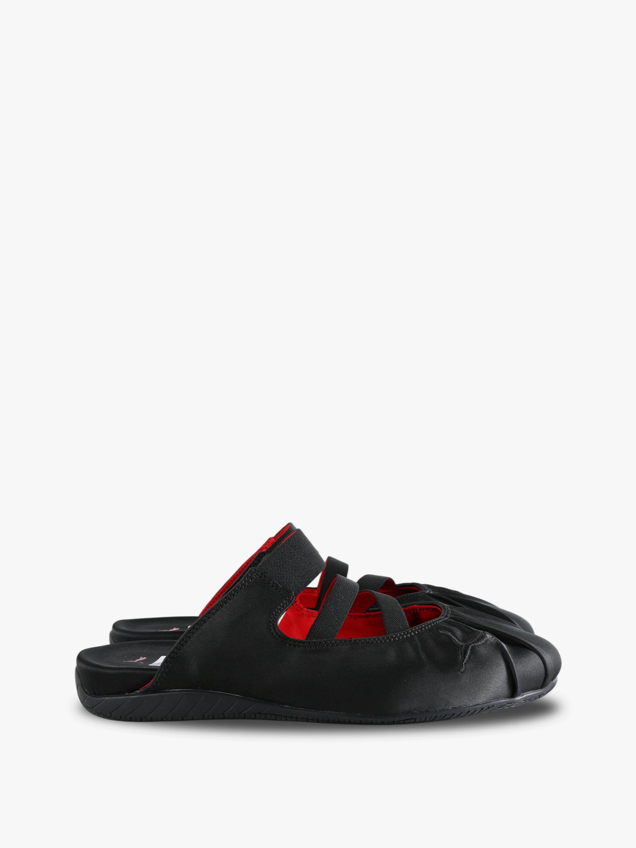 Black shoes, side view