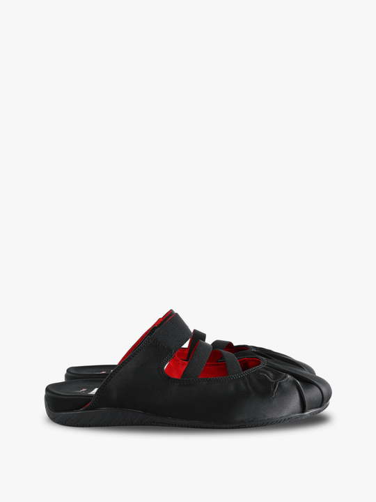 Black shoes, side view