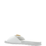 White sandals, side view