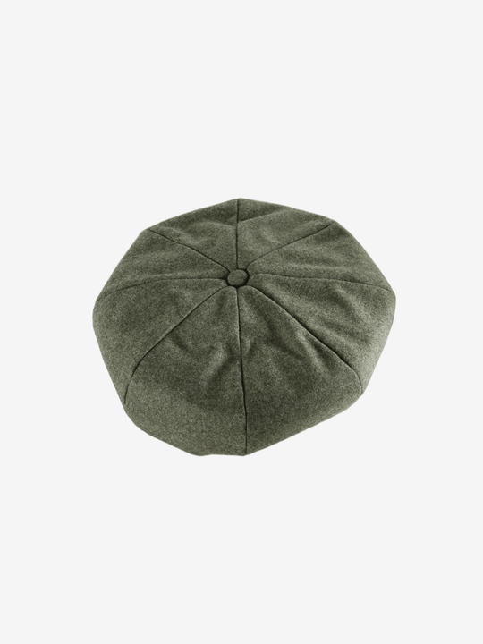 Green hat, front view