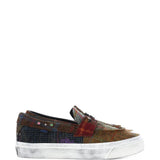 Brown shoes, side view