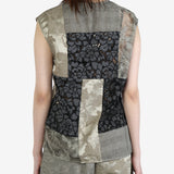 COMMUNS - Unisex Printed Patchwork Vest