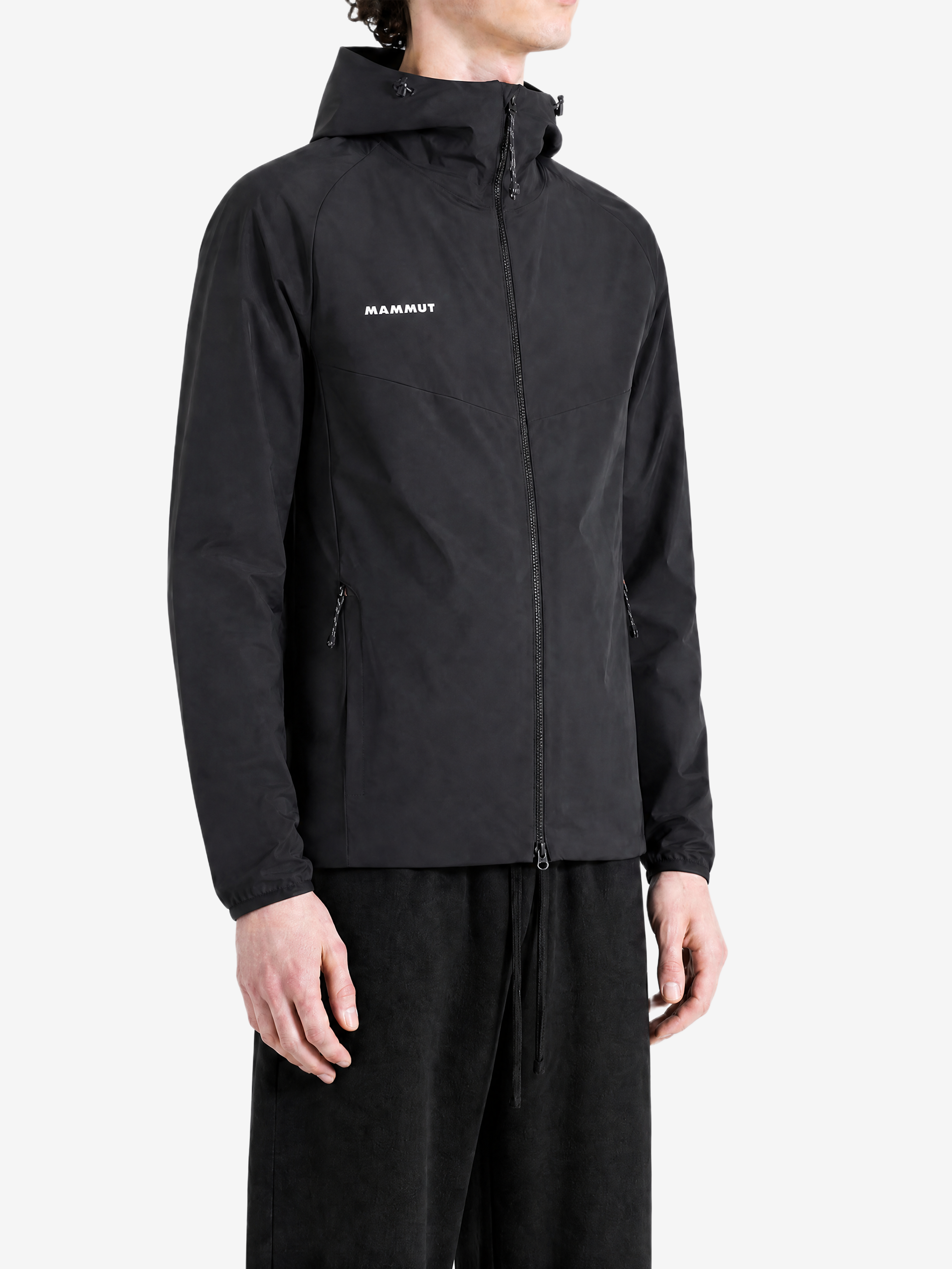 Black jacket, full body view