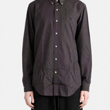 Purple shirt, full body view