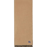 Tan scarf, front view