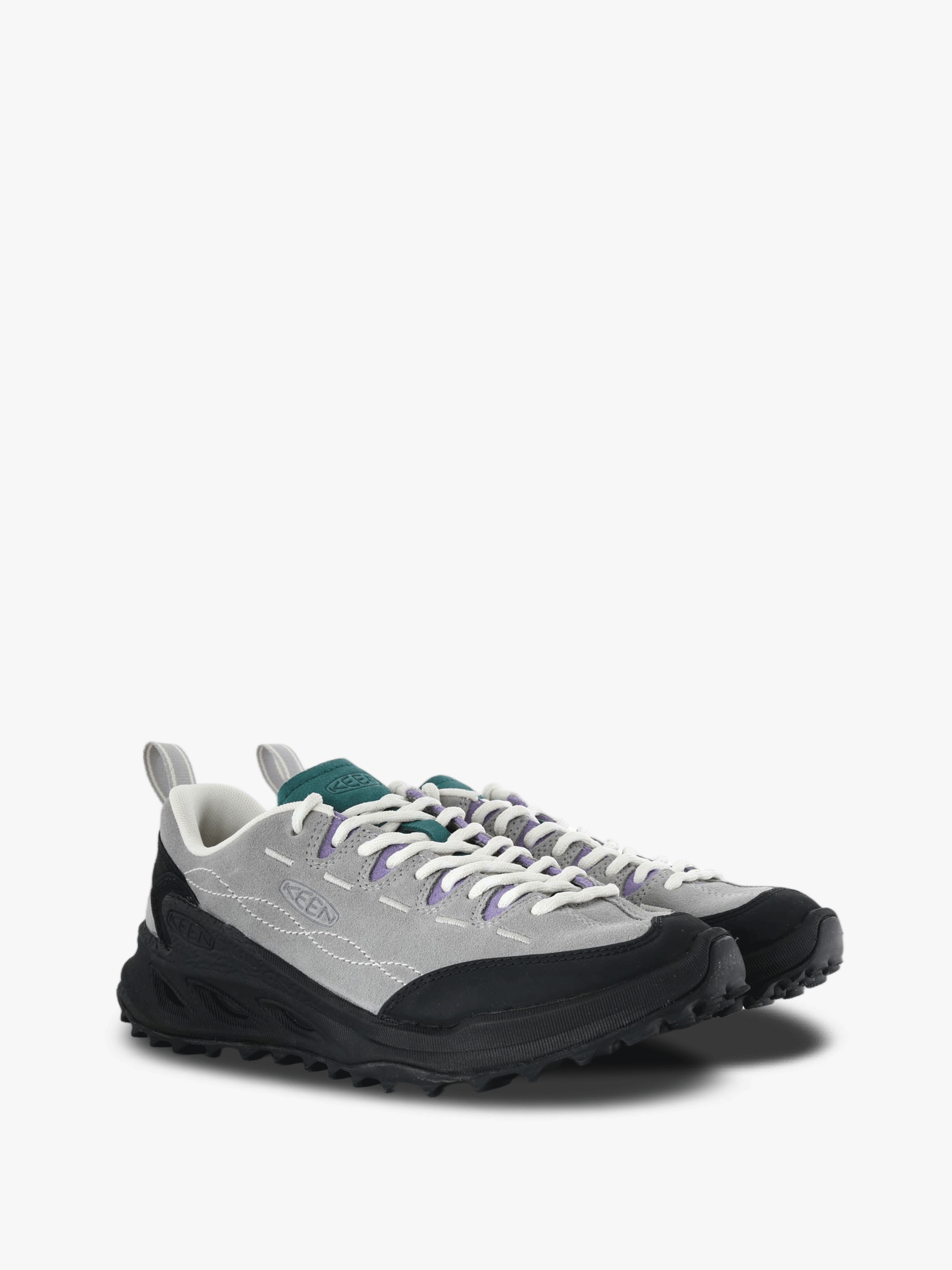 Grey shoes, front view