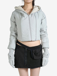 HYEIN SEO - Women W/Gloves Padded Crop Jacket