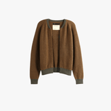 Brown jacket, front view
