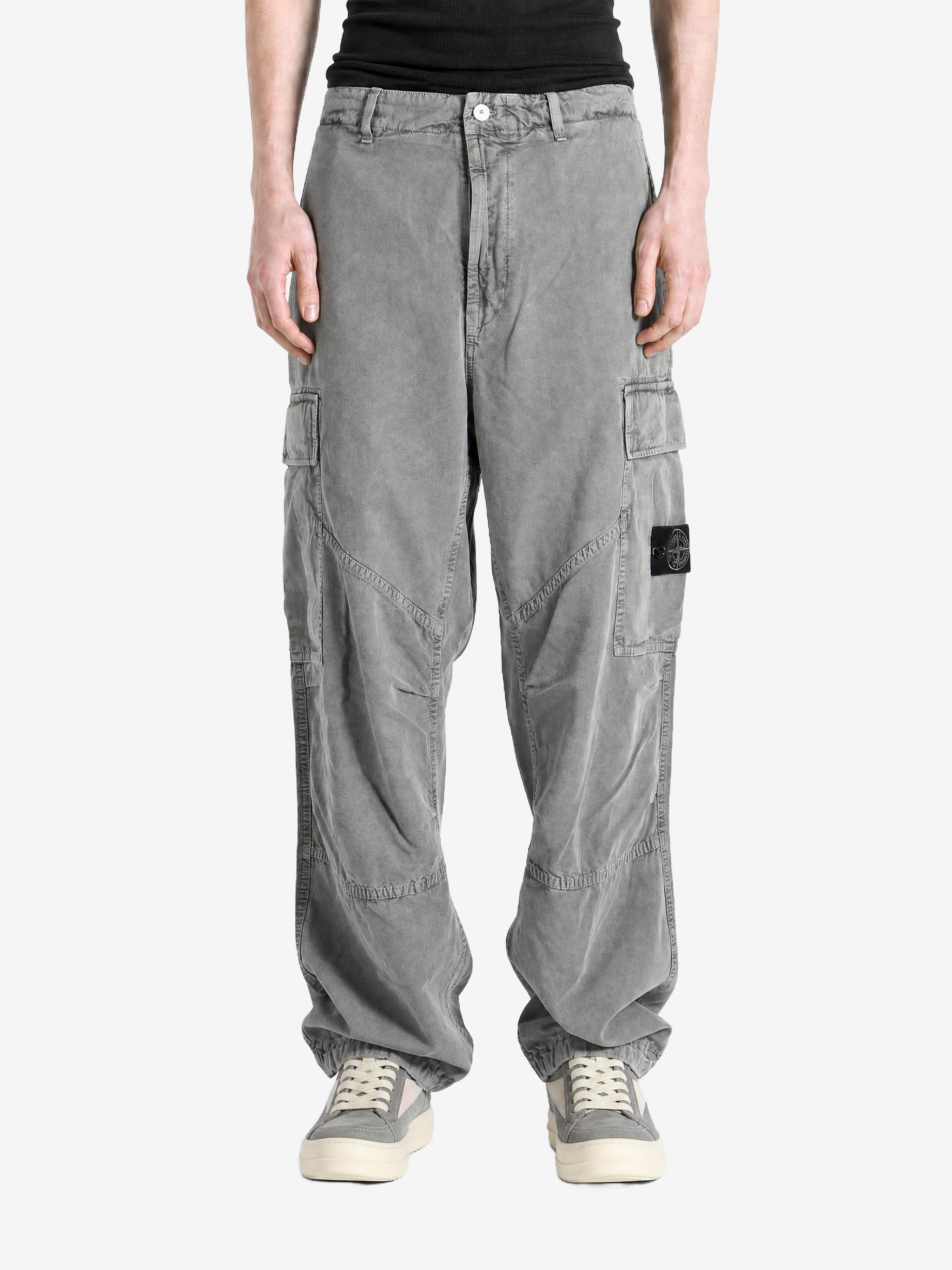 Grey pants, front view