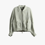Grey jacket, front view