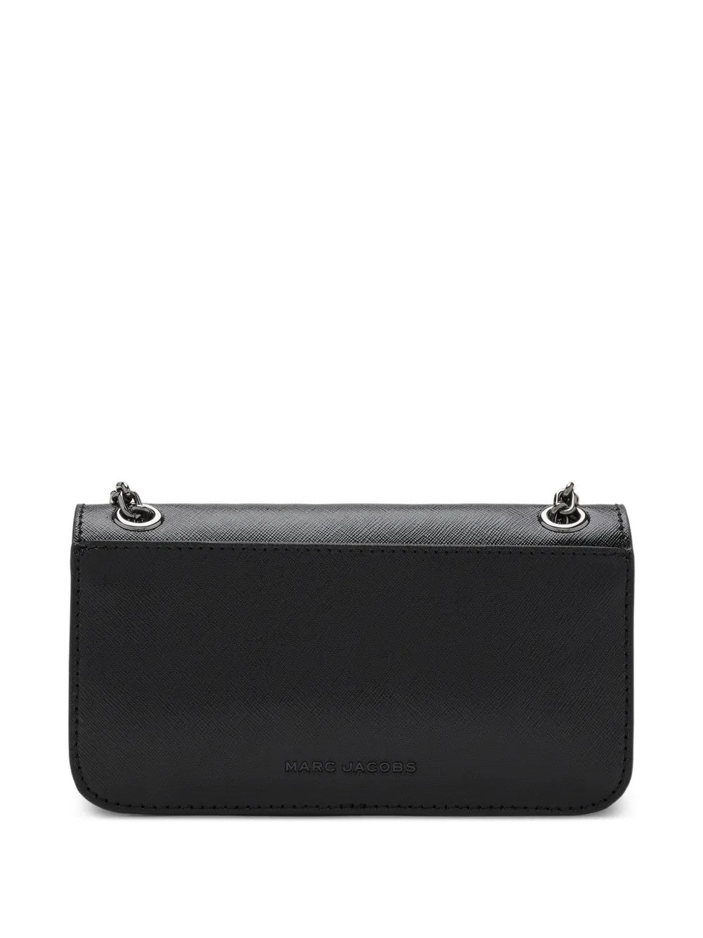 Black accessories, back view
