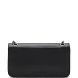 Black accessories, back view