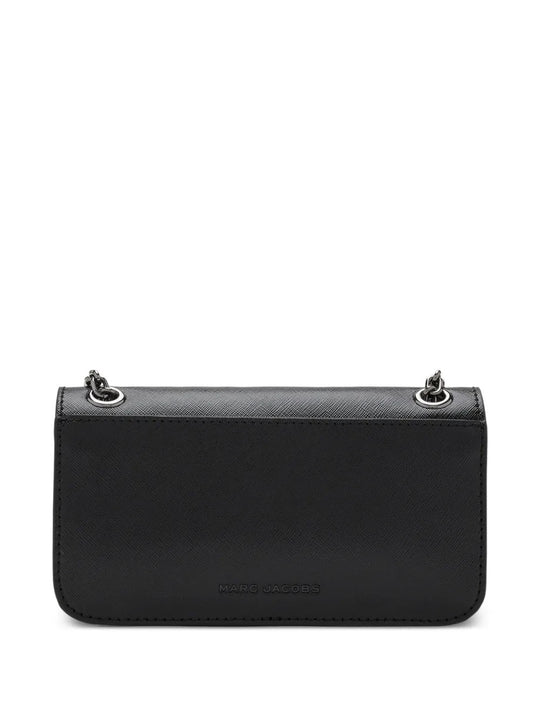 Black accessories, back view