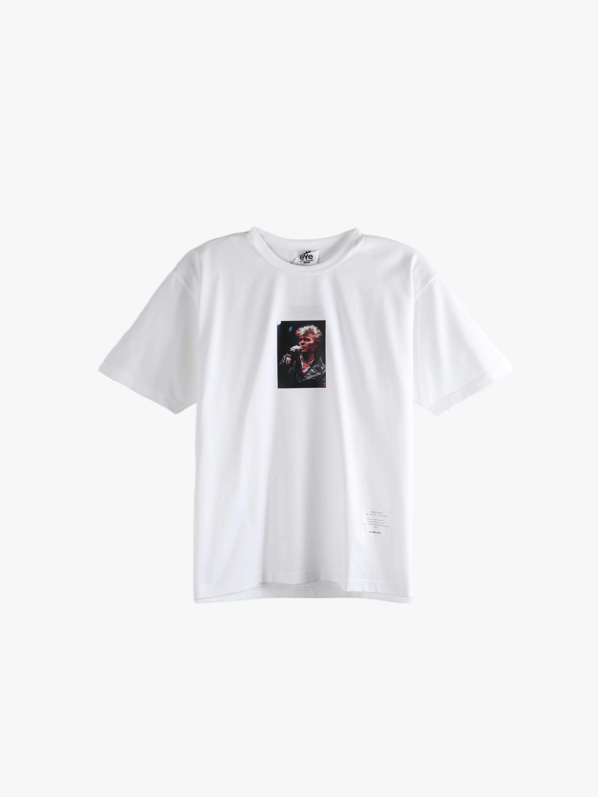 White t-shirt, front view