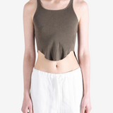 RICK OWENS DRKSHDW - Women Basic Tank Cropped Top