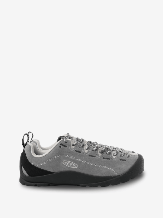 Grey shoes, side view