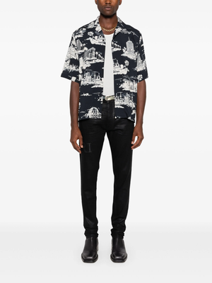 AMIRI - Men LA Landmark Camp Shirt