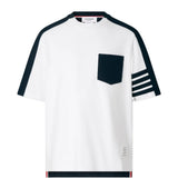 White t-shirt, front view