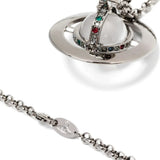 Close up of Grey jewelry, showing detail
