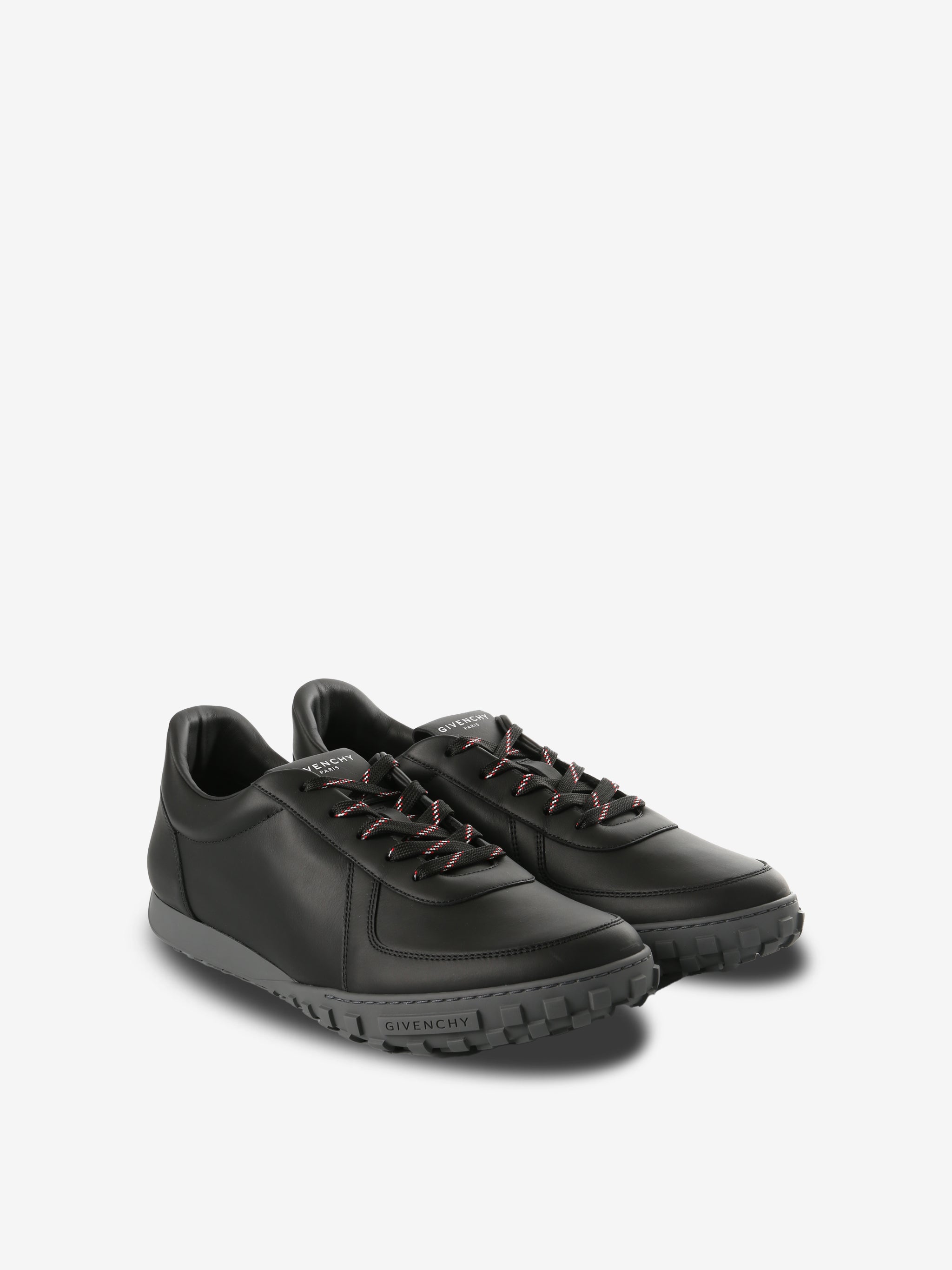 Black sneakers, side view