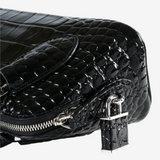 Close up of Black bag, showing detail