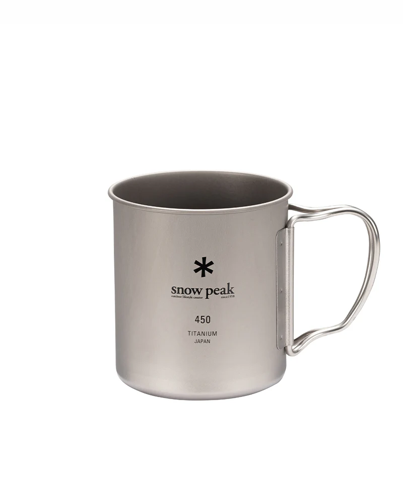 SNOW PEAK - Ti Single Wall 450 Mug