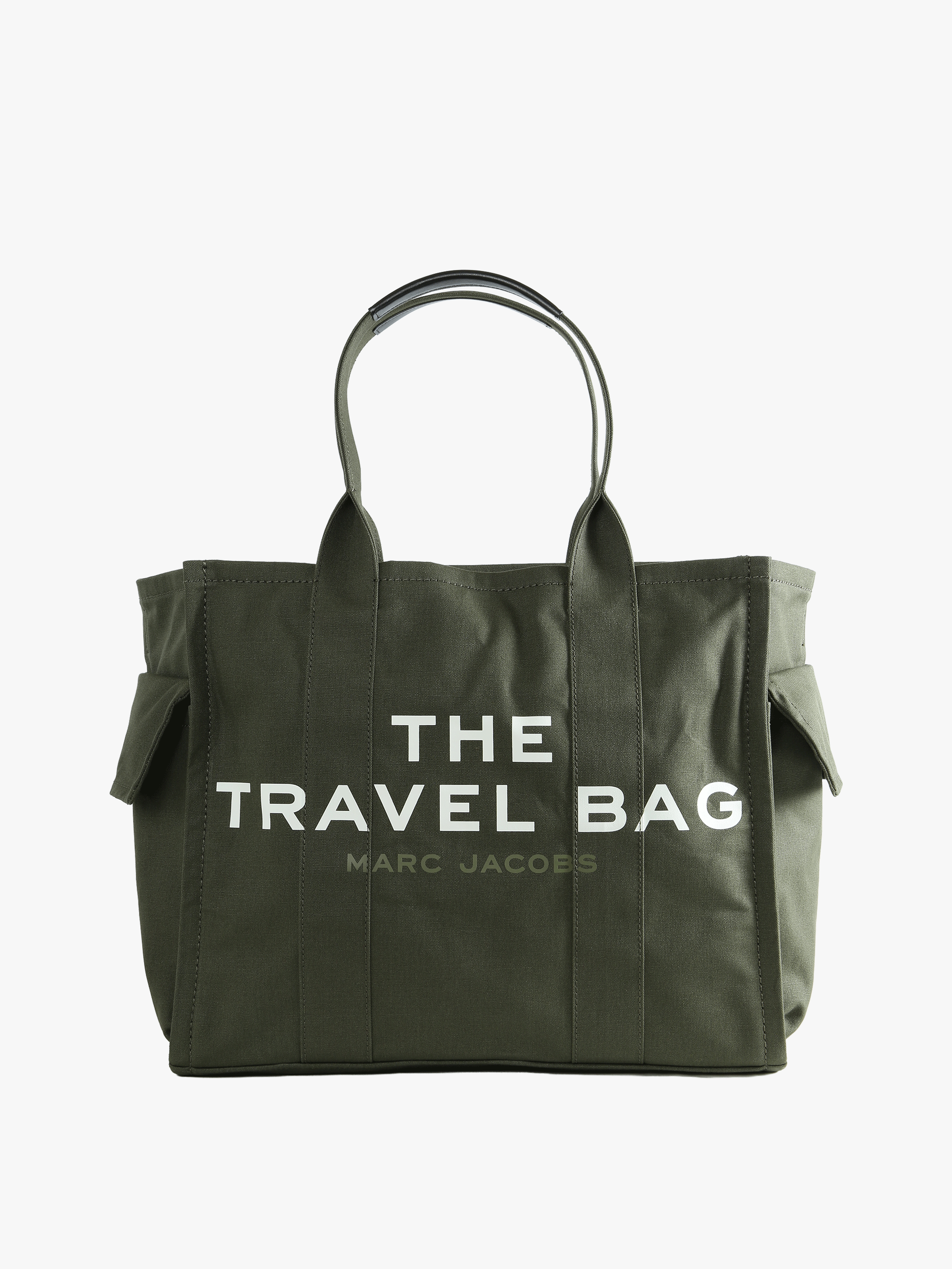 Green bag, front view