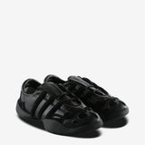 Black sneakers, side view