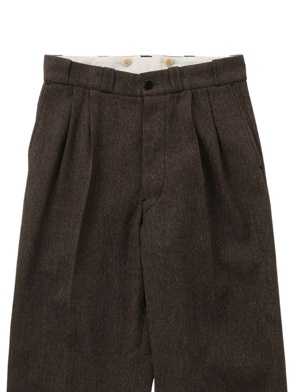 Brown pants, front view