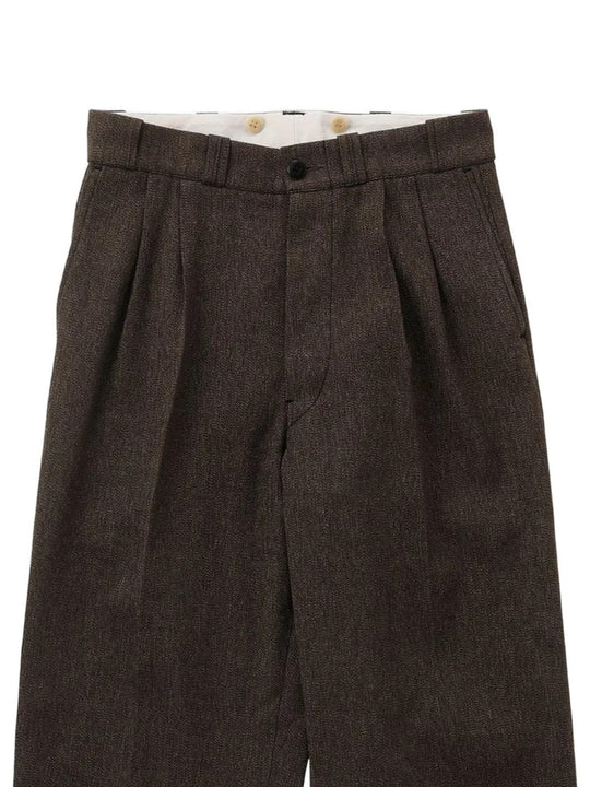 Brown pants, front view