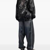 Black jacket, full body view