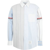 Blue shirt, front view