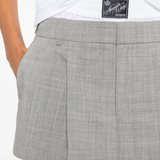 ALEXANDER WANG - Women Zipper Details Pre-Styled Pleated Skort