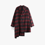 Red jacket, front view