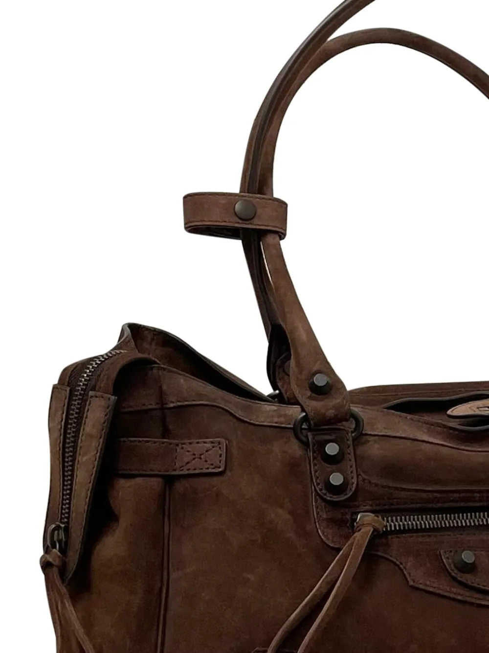 Brown bag, front view