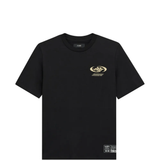 Black t-shirt, front view