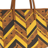 Close up of yellow top,showing texture of the cotton fabric.