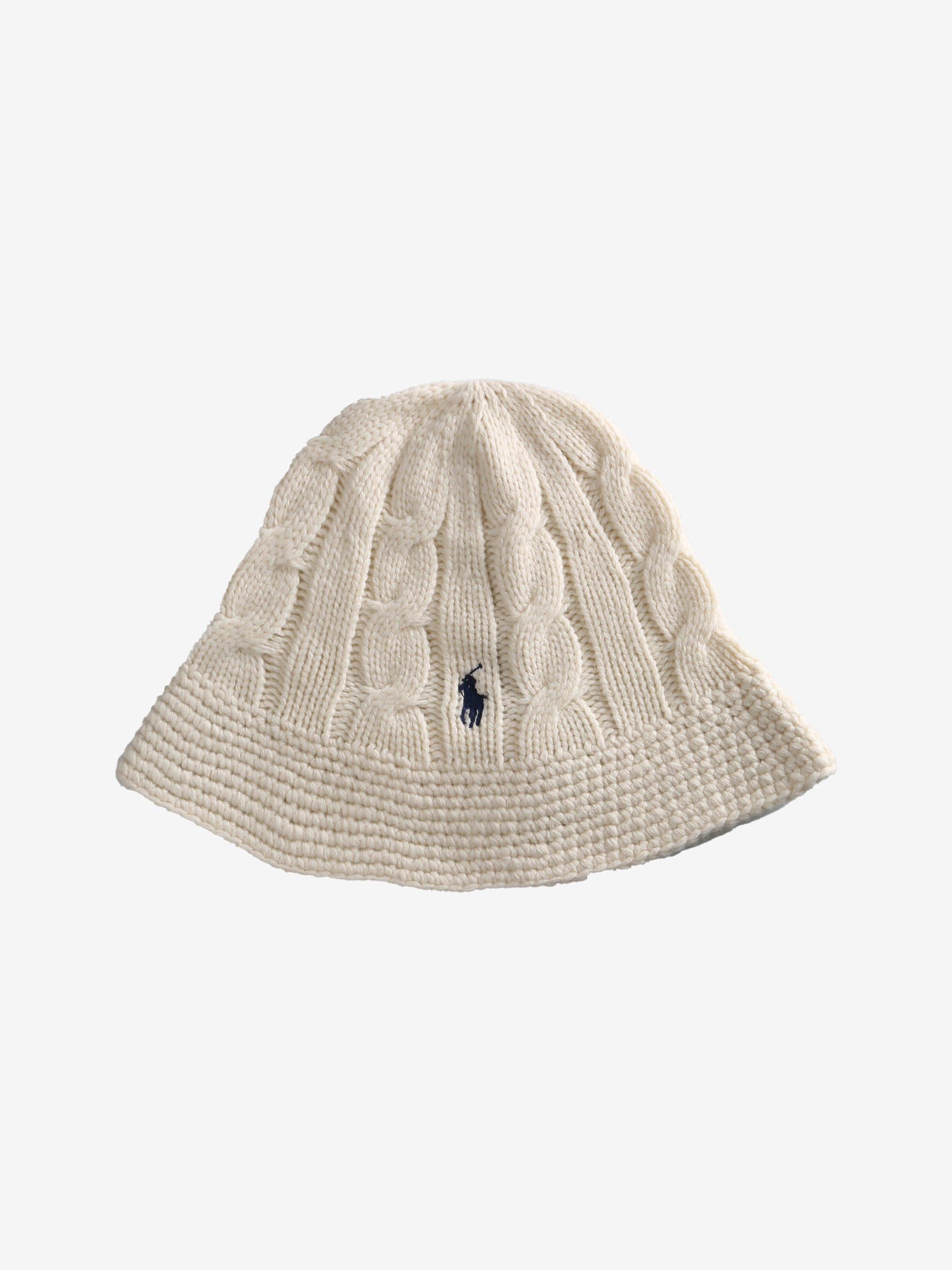 White hats, front view