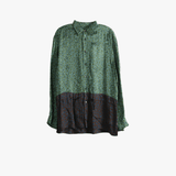 Green shirt, front view