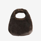 Brown bag, back view