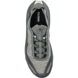 Grey sneakers, top view