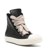 Black shoes, front view
