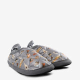 Grey shoes, side view