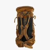 Tan bag, back view