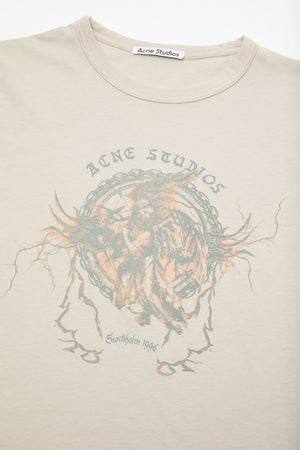 ACNE STUDIOS - Women Printed Fitted T-shirt